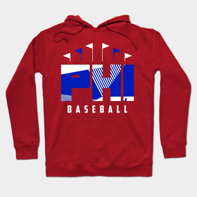 PHI Baseball Ballpark Hoodie by funandgames